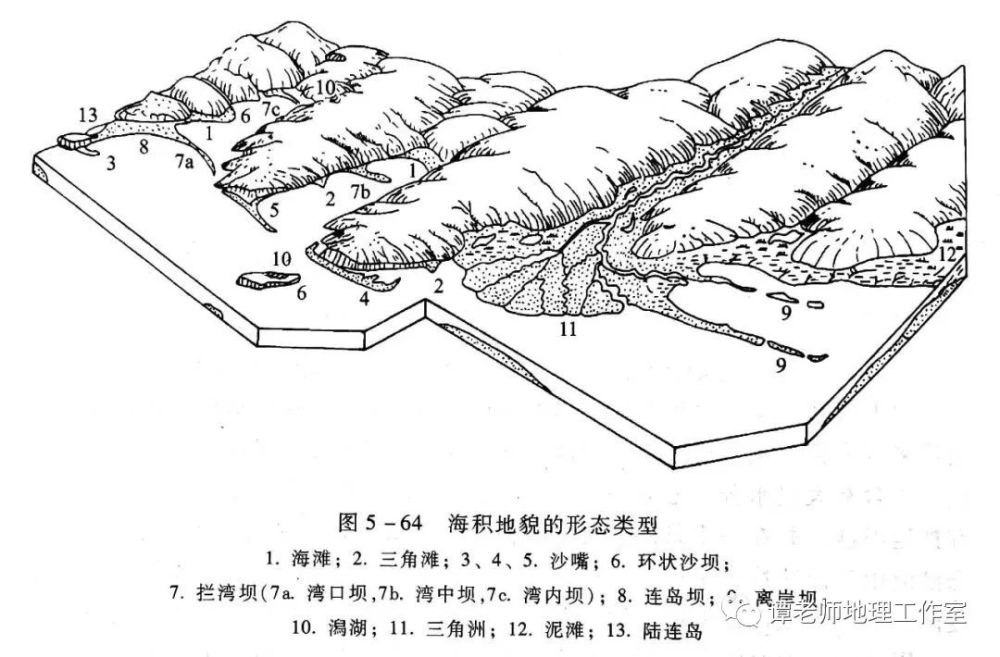 玩转地理世界十大海洋你知道是哪十个常考的海岸地貌有哪些