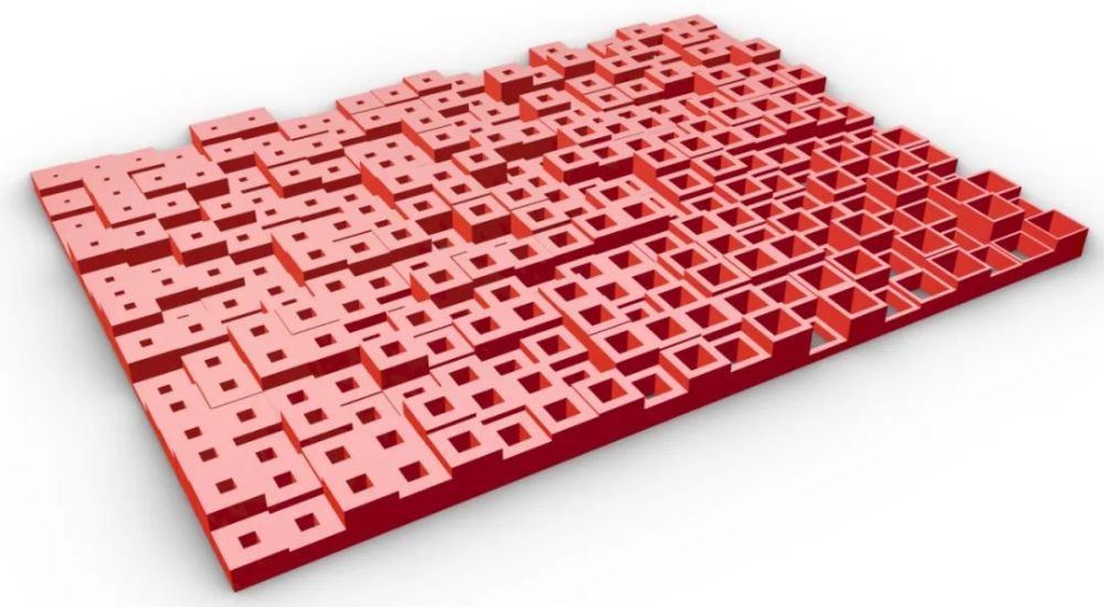 grasshopper_阵列矩形渐变缩放