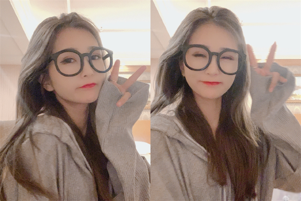 何婧婧早年路人照走红真实身高不足150网友和殷世航绝配