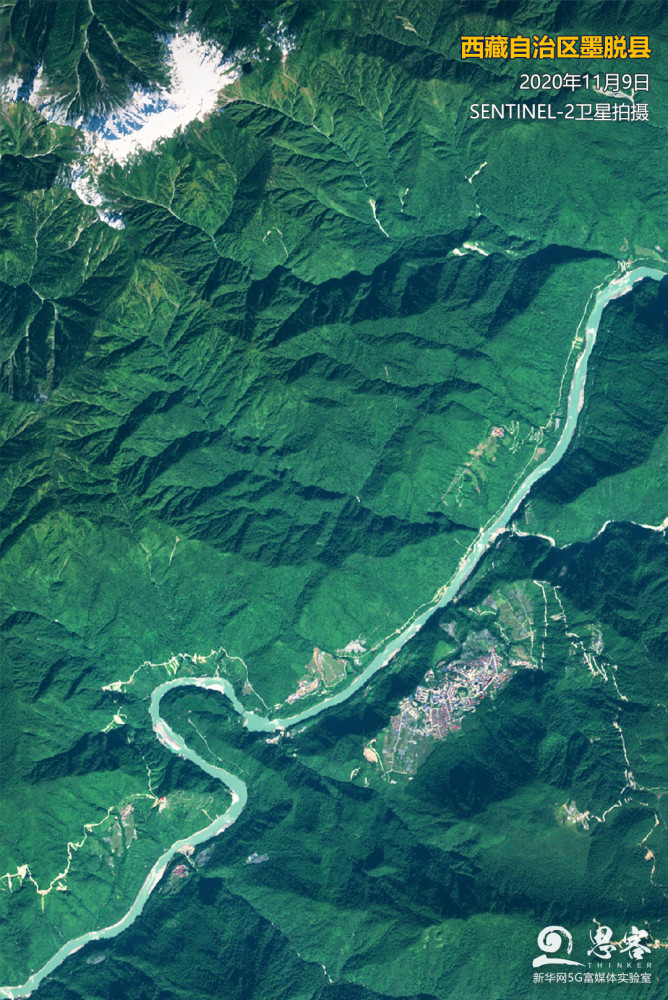 卫星见证一条路如何改变高原孤岛