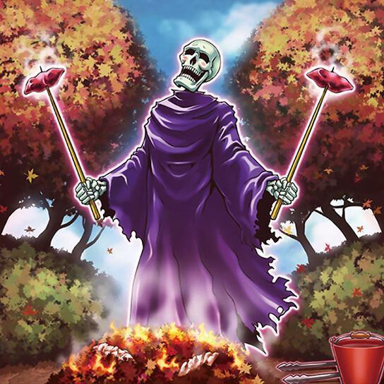 游戏王卡片白骨系列最新最强辅助卡白骨烤王强悍无比