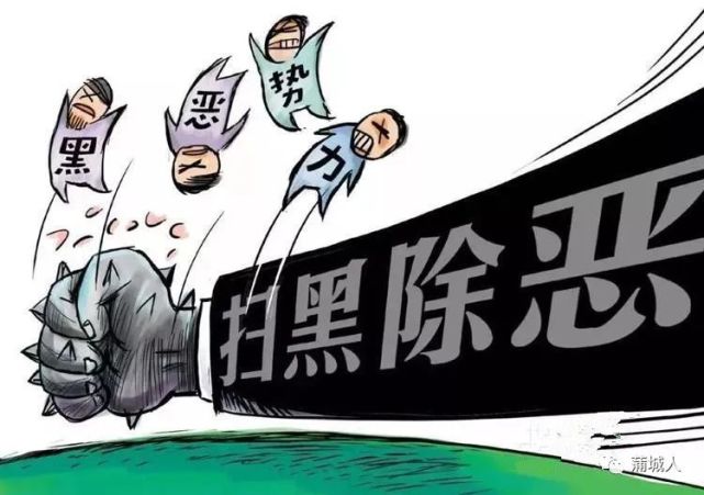 蒲城扫黑除恶抓获422人