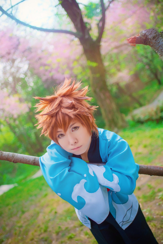 家庭教师沢田纲吉浴衣ver cosplay