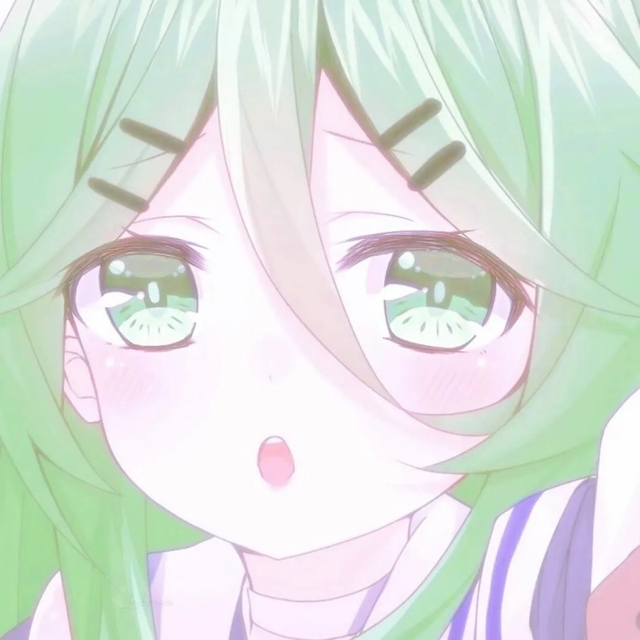 绿色系动漫头像