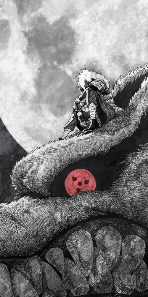 火影忍者壁纸传说中的忍者斑手机壁纸王者总是孤独的