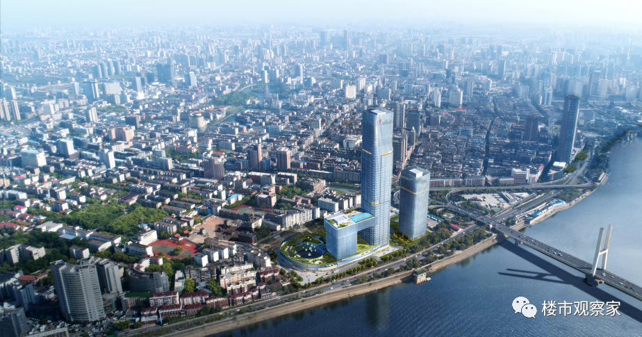 东湖区综合体赣电中心规划公示超高层2499米将成八一桥头地标建筑