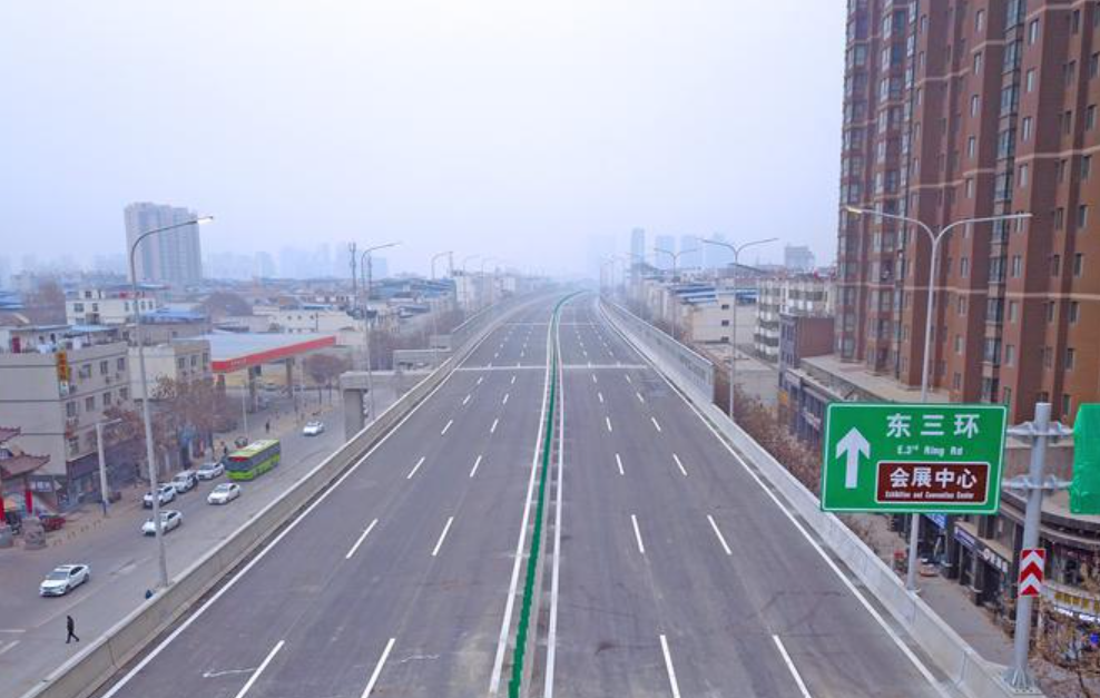 西安4条快速公路通车北二环到北三环只需10分钟