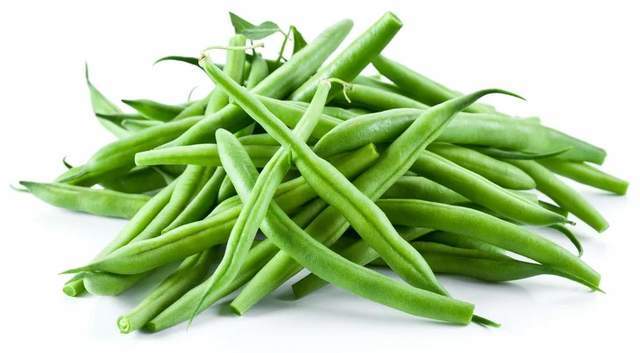 代表蔬菜:豆角,新鲜黄花菜,蕨菜