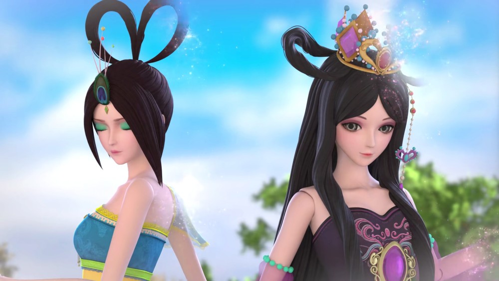 叶罗丽:黑孔雀再次出现,陈思思被困迷宫中心,孔雀面临艰难抉择