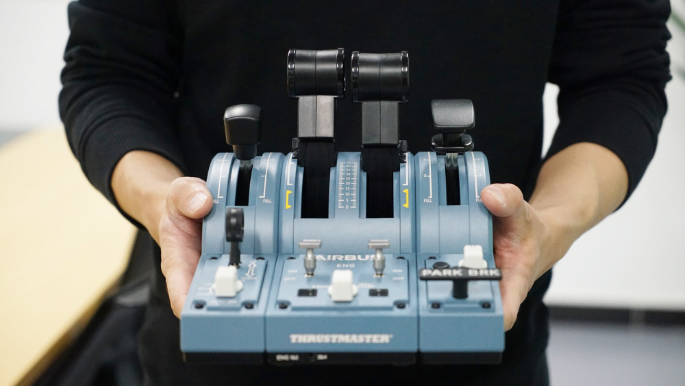 图马思特tca飞行摇杆三件套开箱还原驾驶舱意象的三块拼图
