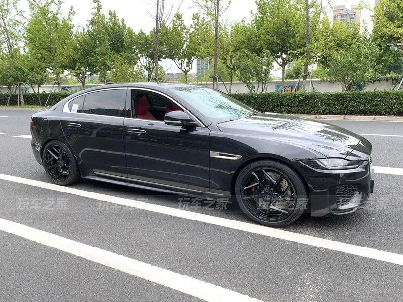 新款捷豹xel落地即改装 打造帅气黑武士