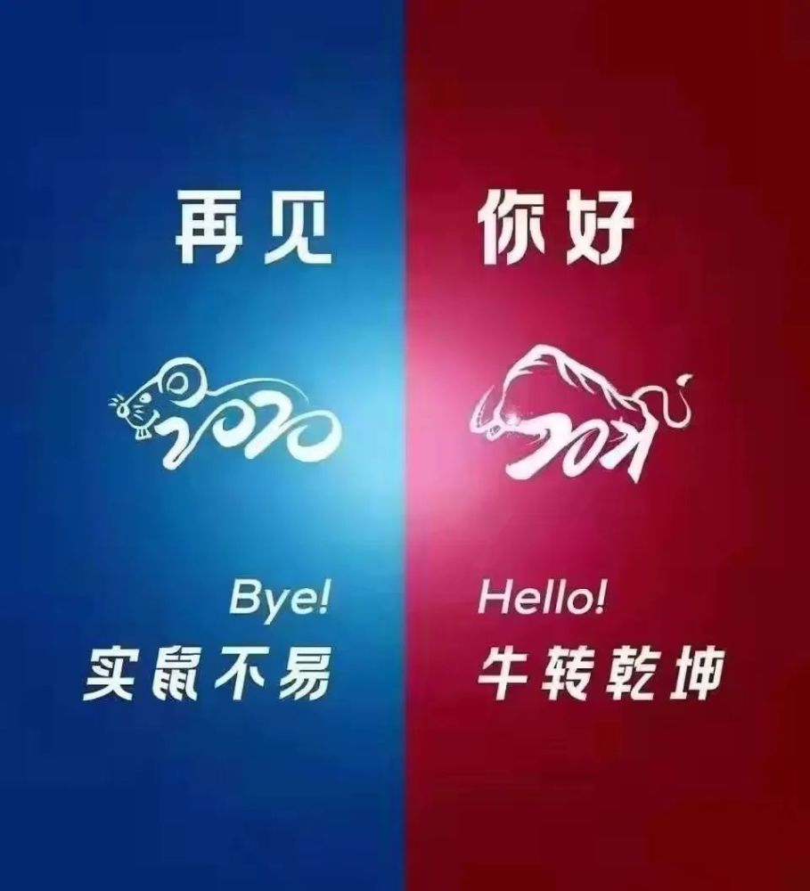 别了2020相约牛气冲天的2021