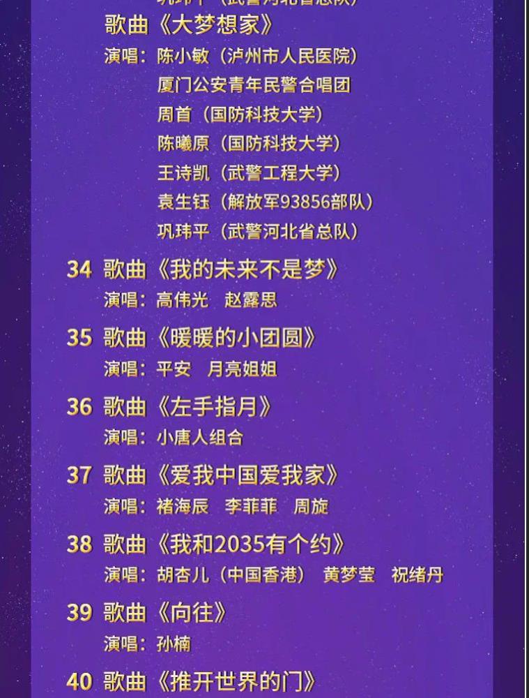 中央广播电视总台跨年晚会名单放出