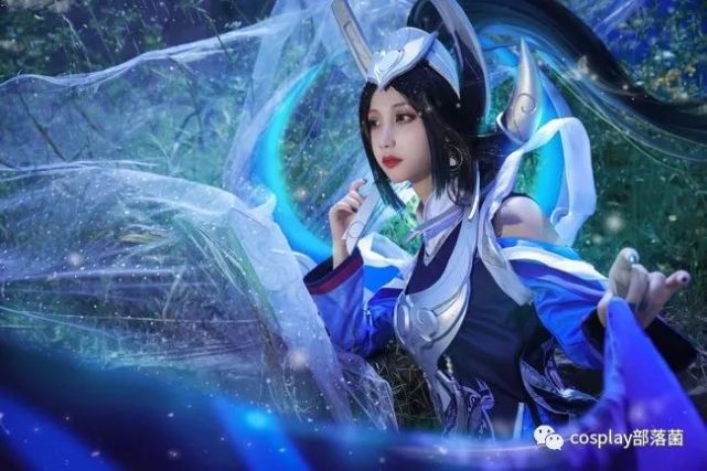 cos:王者荣耀女娲朔望之晖cos正片