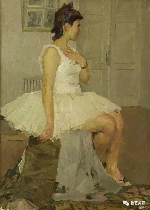 列宾美院油画色彩人物肖像作品造型的扎实