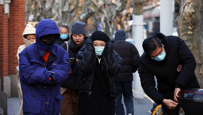 上海寒潮时最低温度曾降至零下11度 历史上的寒潮你经历过几次 腾讯新闻