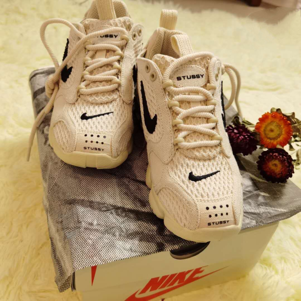 stussy x nikeairzoom spiridon cg沙漠黄