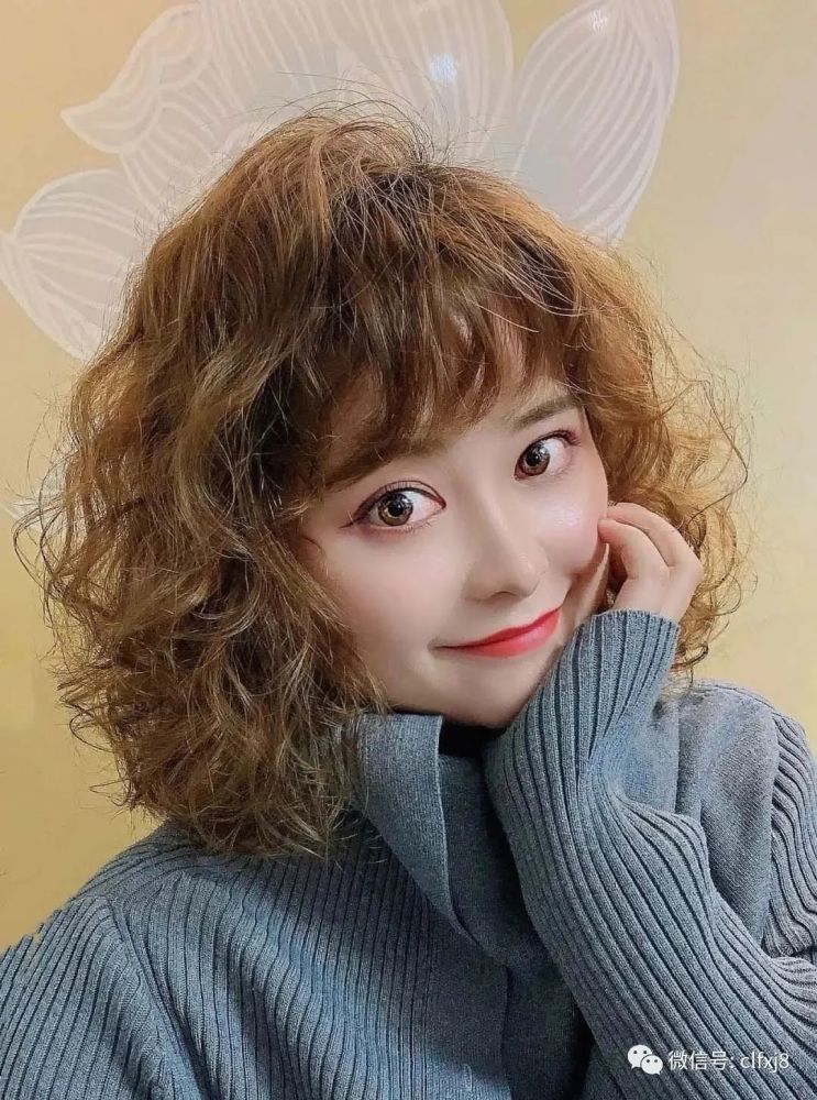 2021高人气烫短发最好看