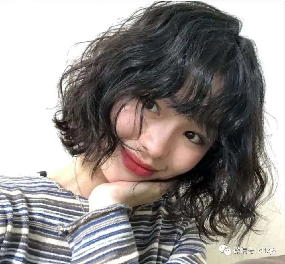 2021高人气烫短发最好看