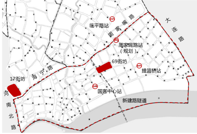 四川北路17街坊,北外滩69街坊组合项目挂牌出让!