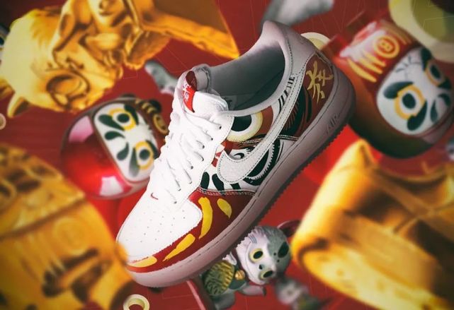 达摩吉祥娃娃为主题,也是颇有惊艳的视觉表现力.