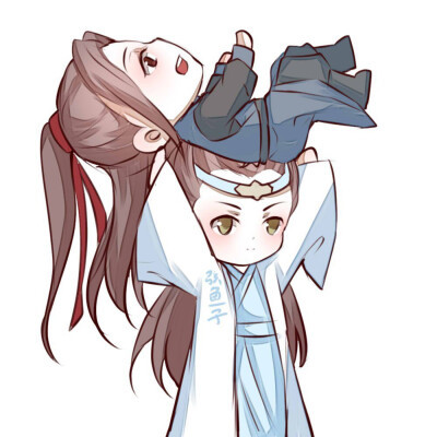 《陈情令》q版人物头像壁纸|你们喜欢的忘羡cp,简直不要太萌了