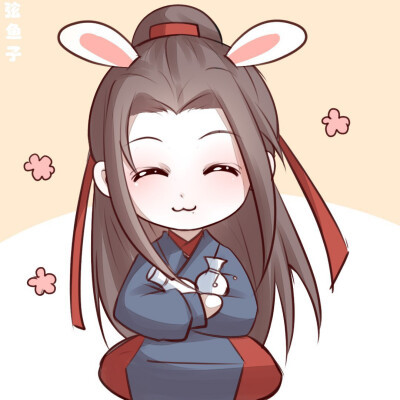 《陈情令》q版人物头像壁纸|你们喜欢的忘羡cp,简直不要太萌了