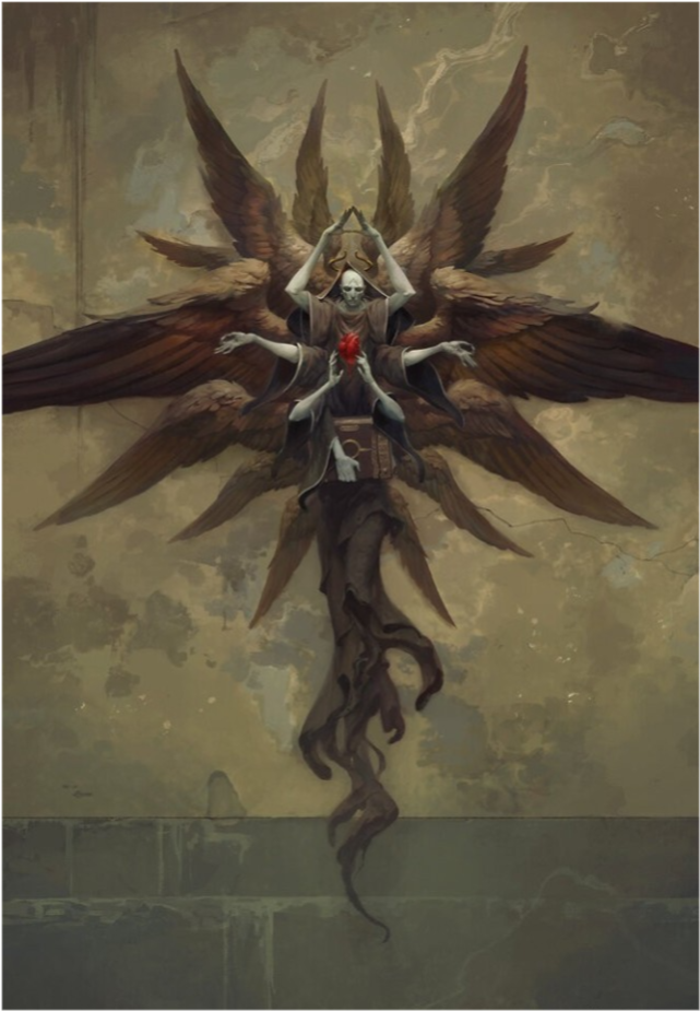 地狱男爵中的黑暗怪物死亡天使