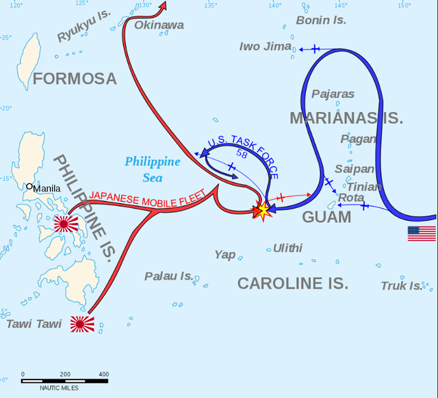 美日菲律宾海海战:史上最大规模航母对决,日本海军一败涂地