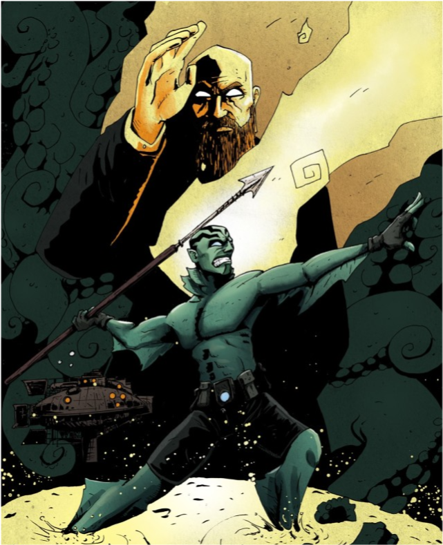 地狱男爵人物志鱼人亚伯并不只是小跟班