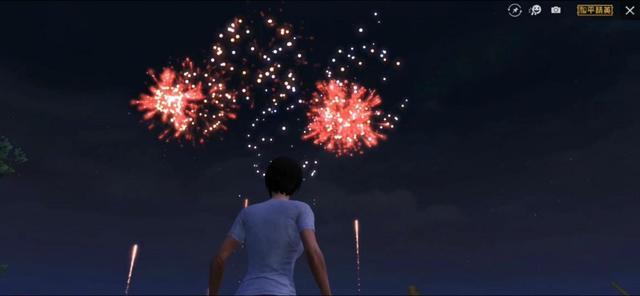 《和平精英》烟花大秀为新年献礼,快拉上你最想见的人一起看吧