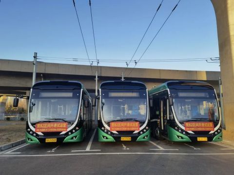 今日发车郑州大辫子有轨电车又回来了