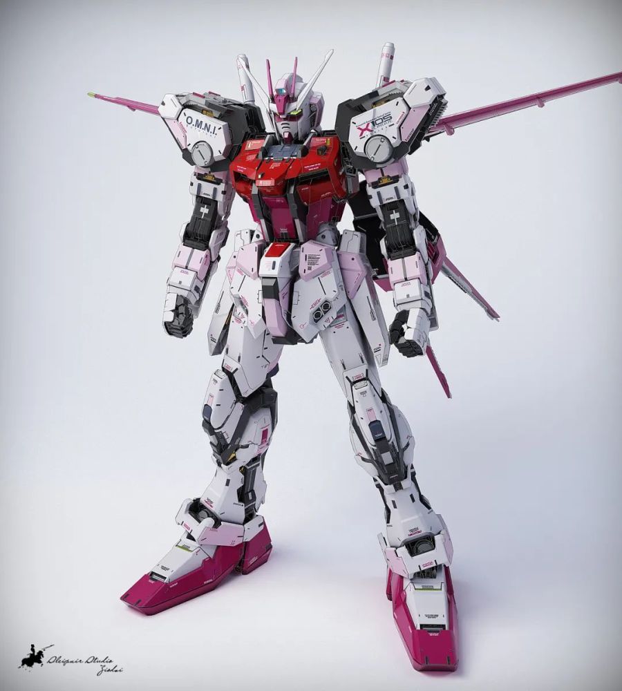 模玩控pg强袭嫣红强袭建模设计图