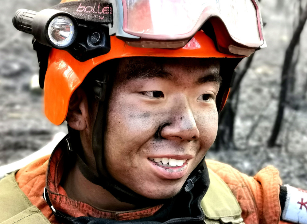 村鲁礼型四组发生的森林火灾,大理州森林消防支队再接到增援命令后