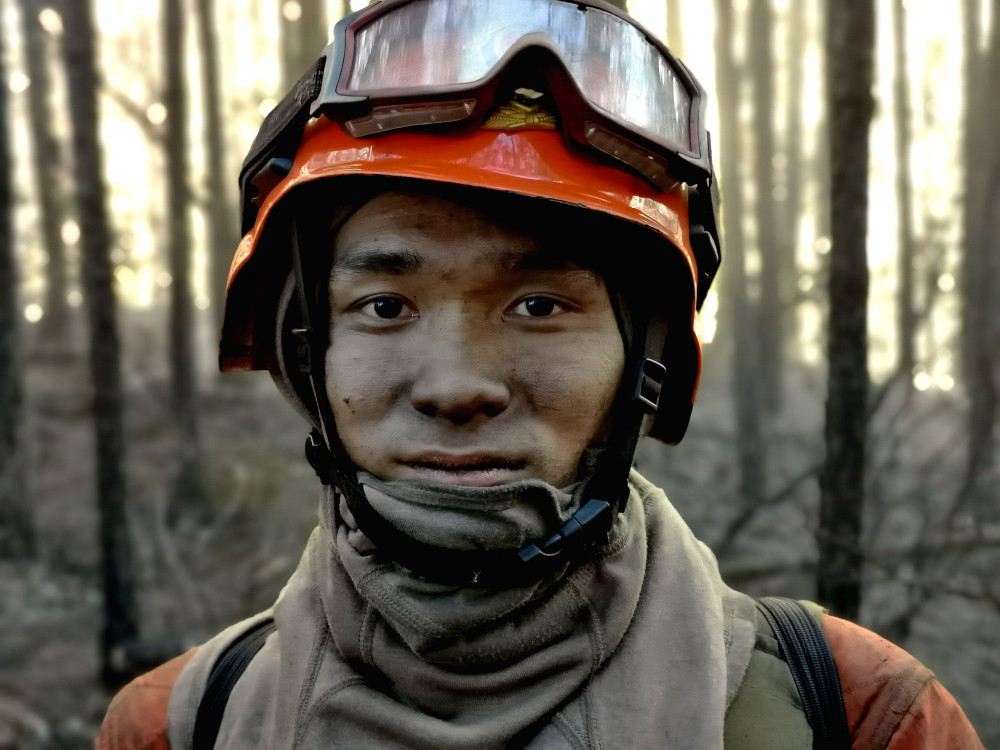 村鲁礼型四组发生的森林火灾,大理州森林消防支队再接到增援命令后