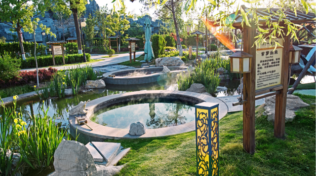 御泉汤温泉度假村在这冻手冻脚的时节,来到高青,这个位于北纬37°上的