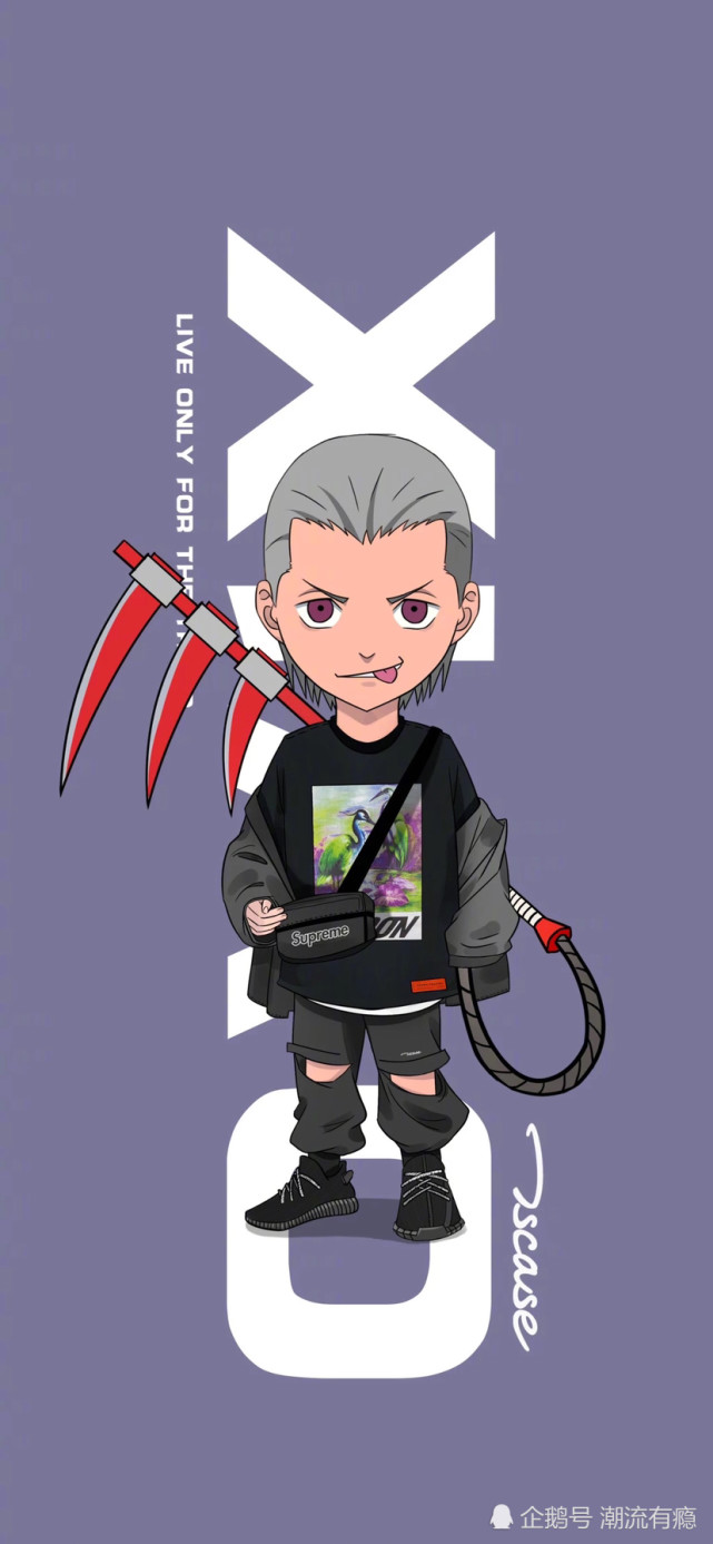 潮流壁纸|当火影忍者穿上潮鞋潮裤