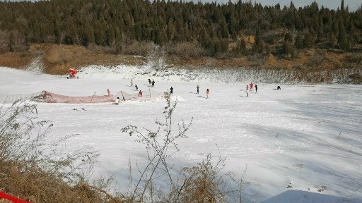 山西晋城白马寺滑雪场