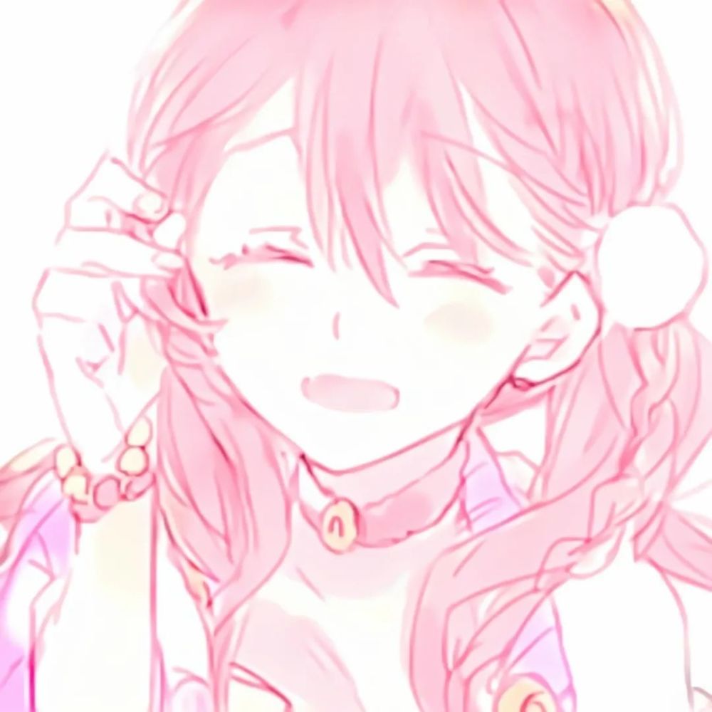 宇宙无敌可爱粉色软妹女头