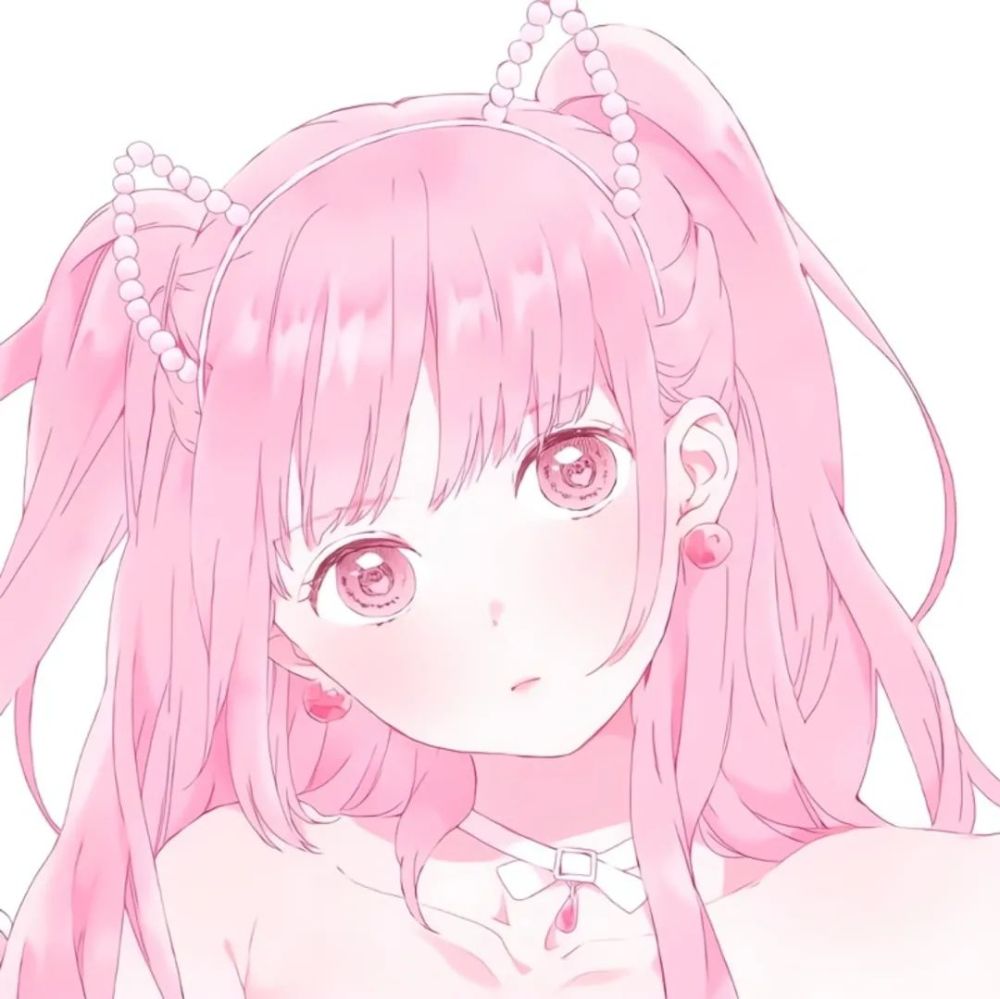 宇宙无敌可爱粉色软妹女头