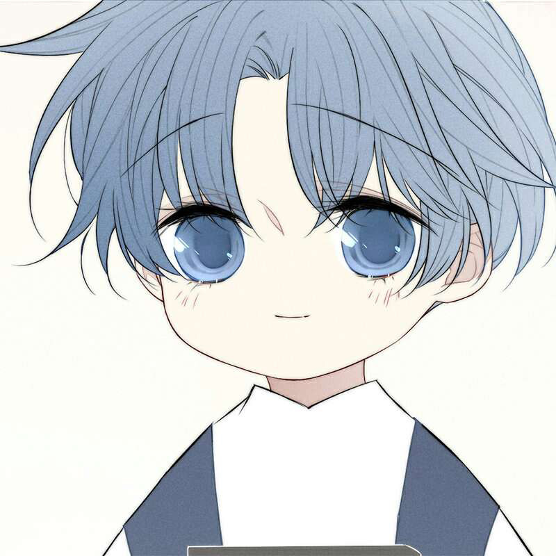 小可爱漫画头像心里藏着小星星生活才能亮晶晶