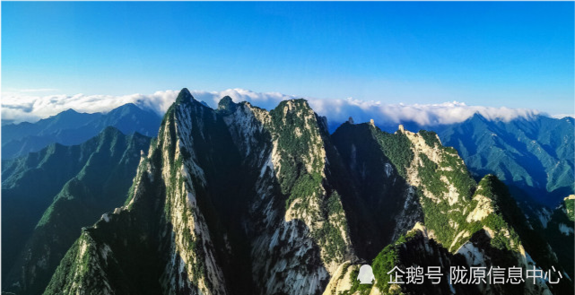 華山是奇險天下第一山|華山|五嶽