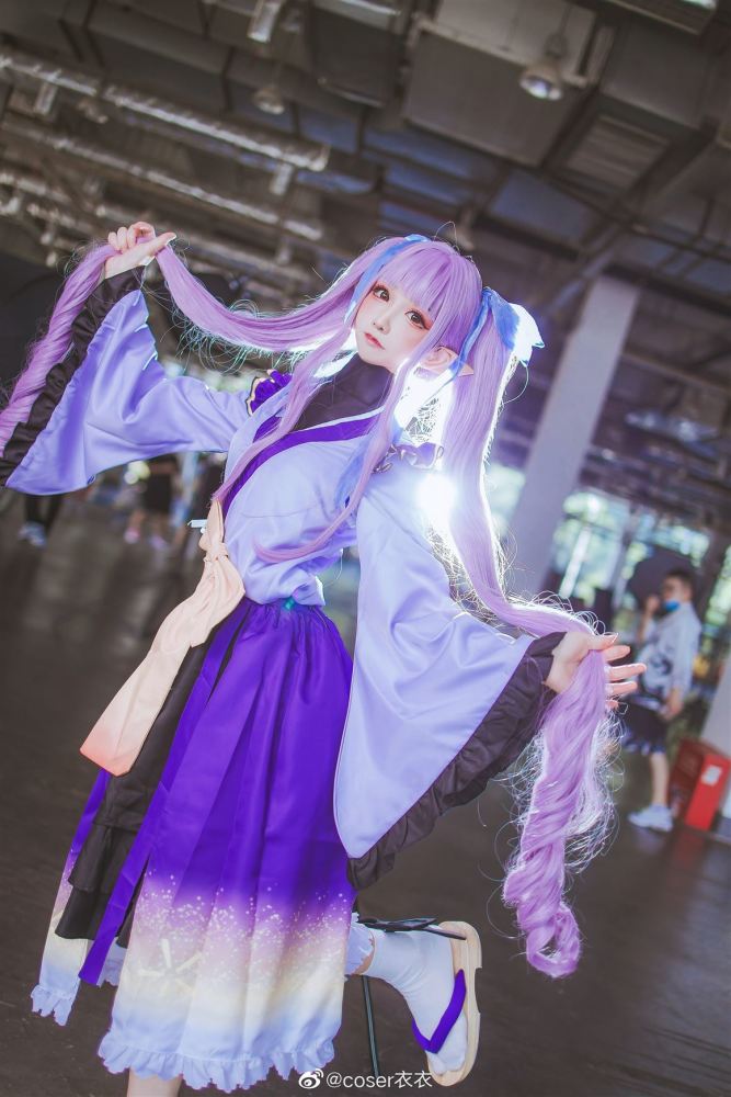 公主连结redive冰川镜华可爱萝莉cosplay