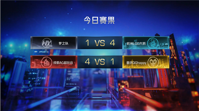 绝活杯淘汰赛第二日：梦之队遗憾告别，成都AG让一追四会师武汉ES