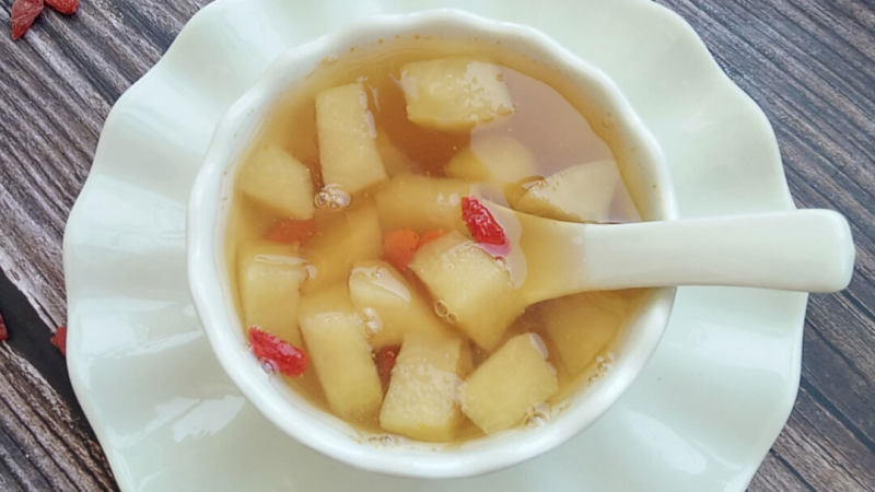 苹果和它是绝配等于止咳方暖胃驱寒冬天不咳嗽