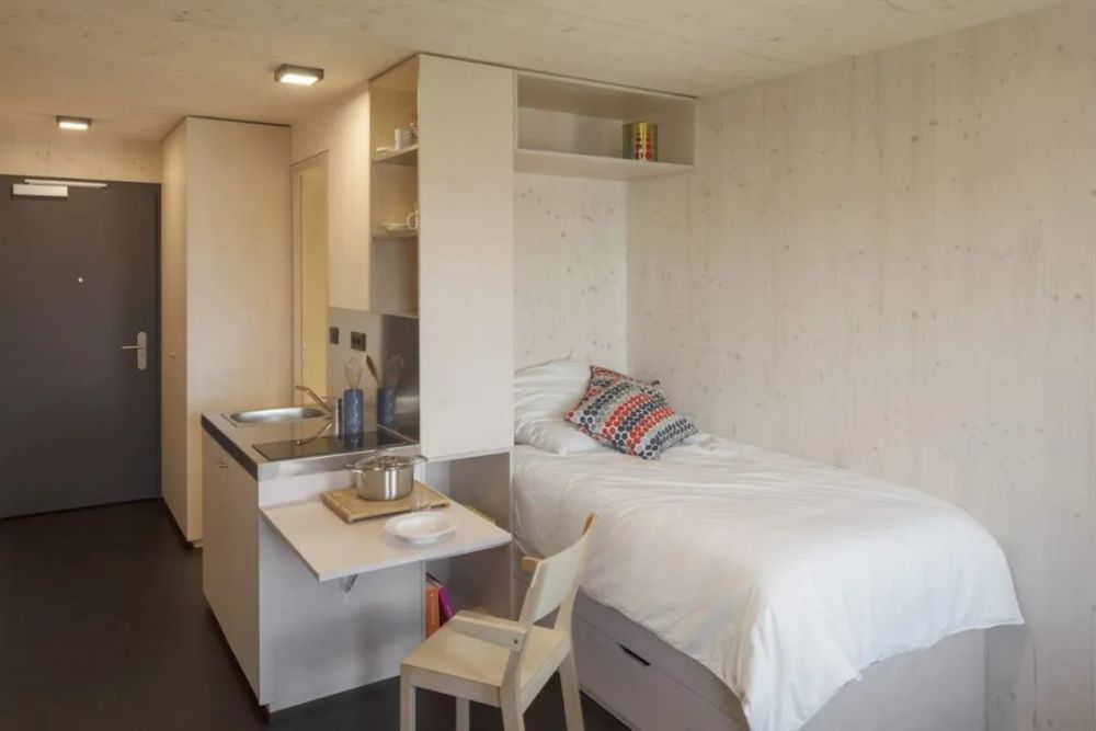 校园公共建筑设计:德国汉堡学生宿舍/案例