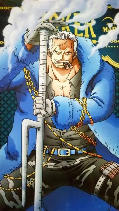 斯摩格——《海贼王》斯摩格是海军中将,在早期罗格镇中就有过登场