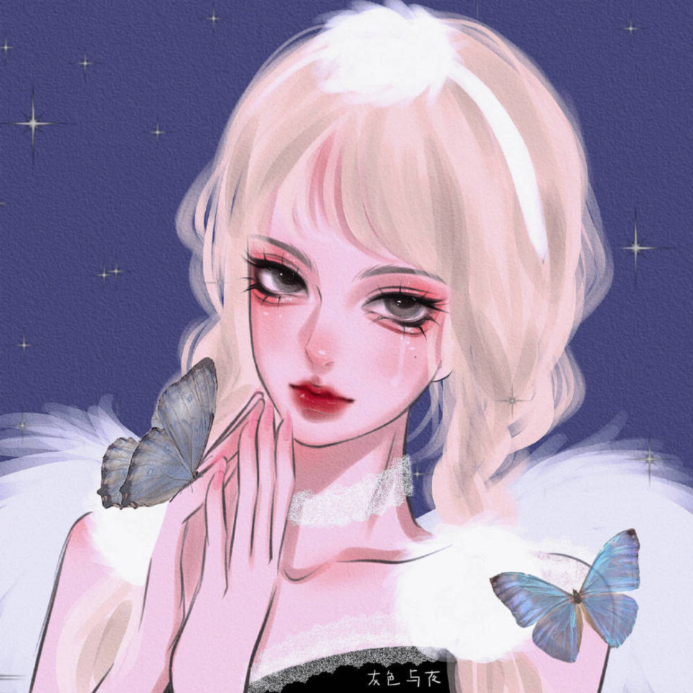 动漫女头这组风格太飒了没人能抵挡得了甜酷的姐姐头像