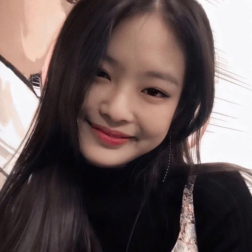 blackpink发量巨人jennie的绝美头像