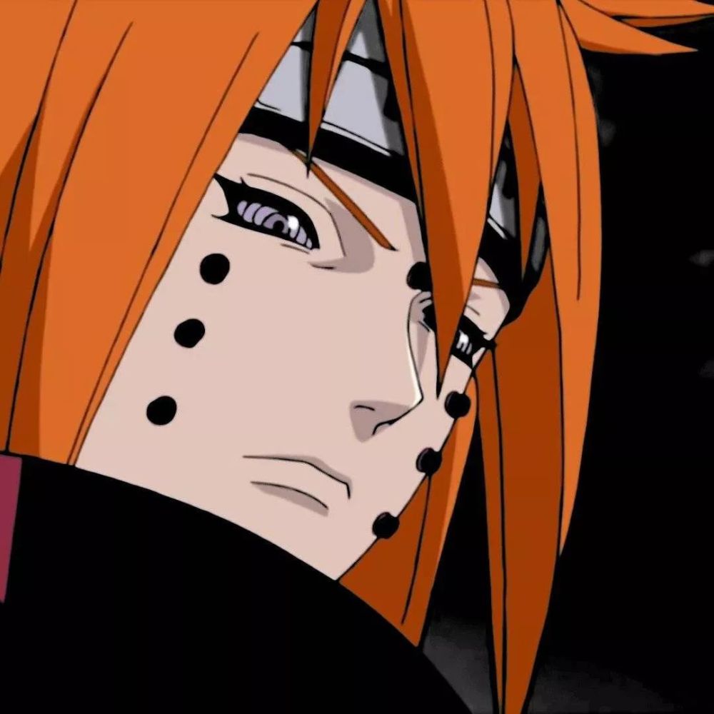 火影忍者帅气佩恩男生头像抖音热图